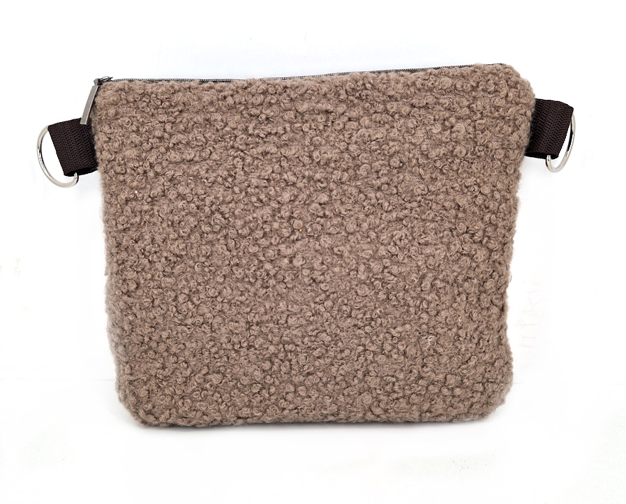 10051 Bouclé & Kunstleder Chic Rückansicht