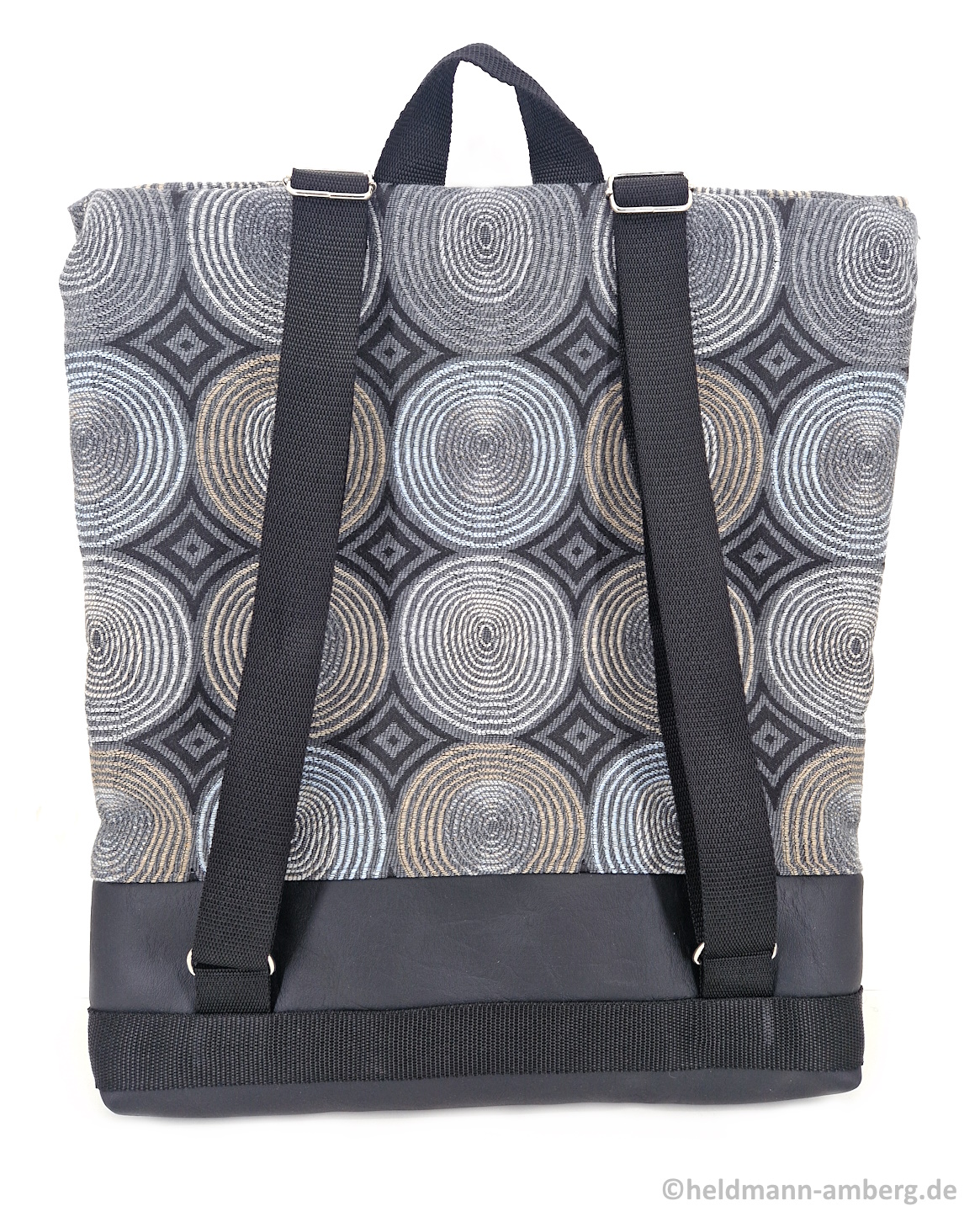 10058 Einzigartiger Damen-Rucksack Rückseite