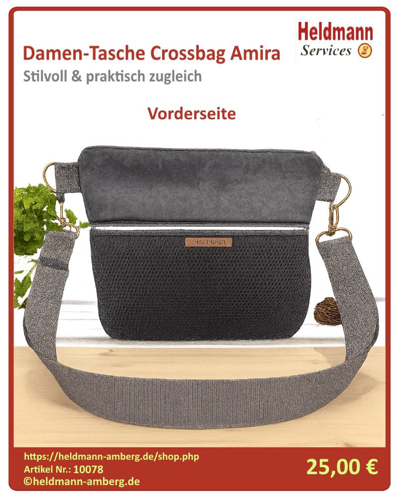 10078 Damen-Tasche Crossbag Amira Vorderseite