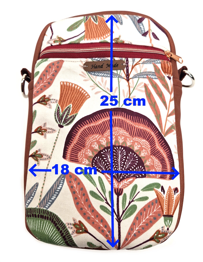 CrossBag „Lumière“ Maße
