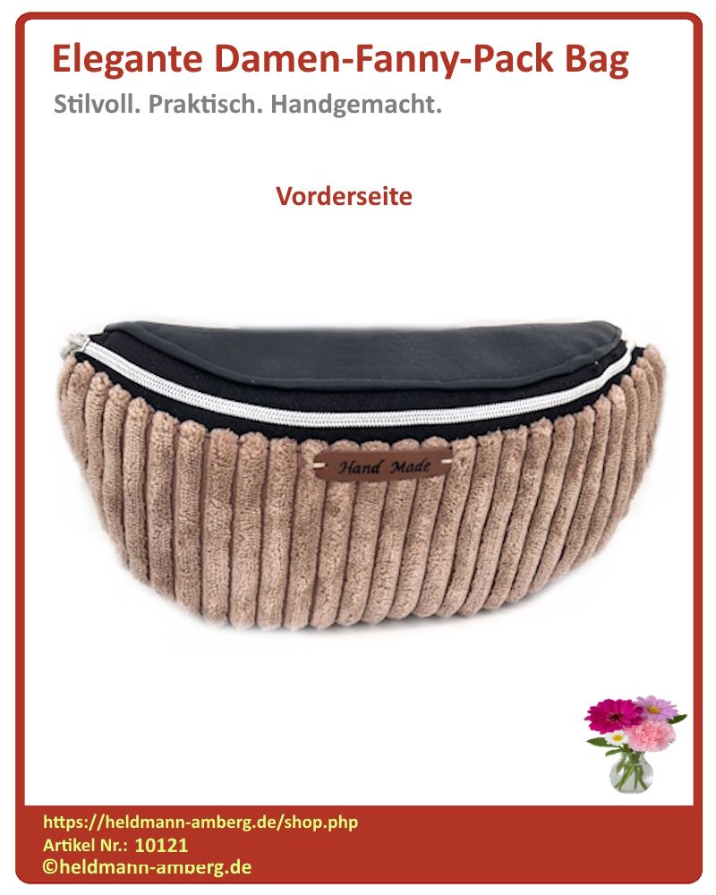 10121 Elegante Damen-Fanny-Pack Bag Vorderseite