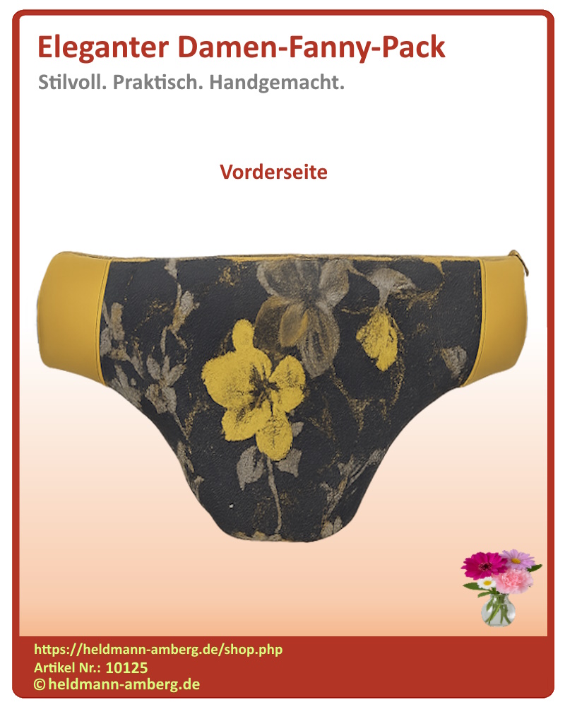 10125 Eleganter Damen-Fanny-Pack Vorderseite