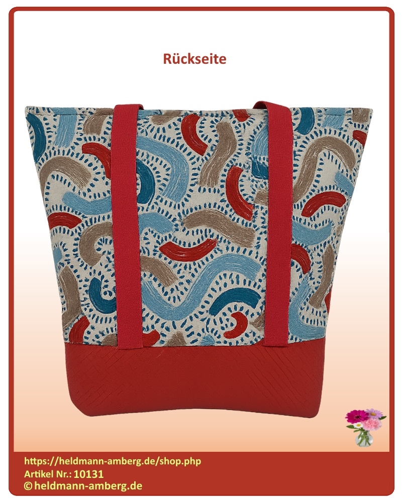 10131 Shopper Red Style Rückseite