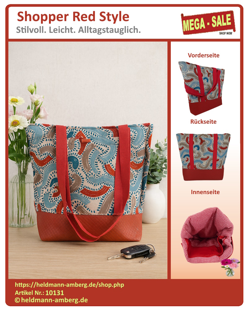 10131 Shopper Red Style